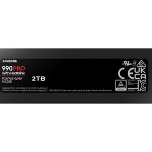 SSD Samsung 990 Pro M.2 2TB NVMe MZ-V9P2T0CW PCIe 4.0 x4 Heatsink - Figura 7