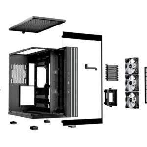 PC- Case BeQuiet Light Base 600 LX - Black - Figura 5